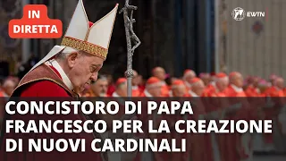 LIVE | Concistoro Ordinario per la creazione di nuovi Cardinali di Papa Francesco 27 agosto 2022