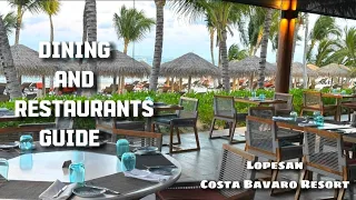 Lopesan Costa Bavaro ULTIMATE FOOD TOUR 2024 | See All of the Restaurants at this Punta Cana Resort