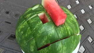 How to Slice a Watermelon and Make Watermelon Spears