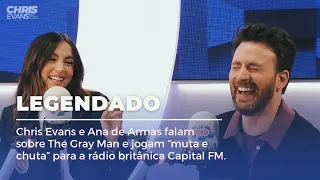 Chris Evans e Ana de Armas em entrevista para Capital FM | LEGENDADO