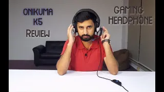 ONIKUMA K5 GAMING HEADSET REVIEW || BEST BUDGET HEADSET