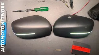 DIY Custom Side Mirror Indicator LED Light Installation | Side Mirror Turn indicator LED LIGHT.