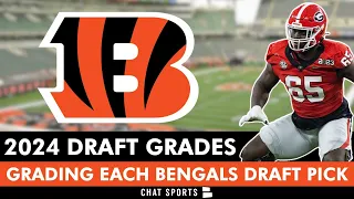 Bengals Draft Grades: All 7 Rounds From 2024 NFL Draft Ft. Amarius Mims & Jermaine Burton