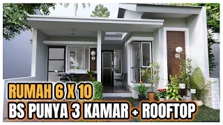 Salah satu rumah 6x10 Terkeren - rumah di perkampungan bs sekeren ini -