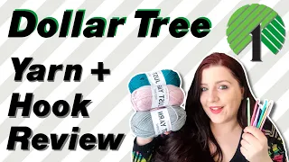 Dollar Tree Yarn + Hook Review | Creating Amigurumi With JUST Dollar Tree Products!