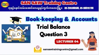 Book-Keeping & Accounts  (Lecturer 04)