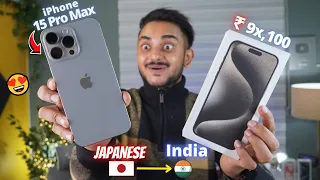 iPhone 15 Pro Max Japanese Variant | Global iPhones Review & Unboxing | Should You Buy ? | 2024