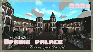 Spring Palace! (NO LARGE PLOT!) [ext. speedbuild part 1/3] || 335k || lizxrila