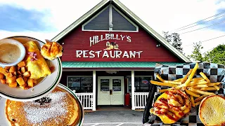 HILLBILLY'S RESTAURANT- For Breakfast & Lunch-WEARS VALLEY, TENNESSEE