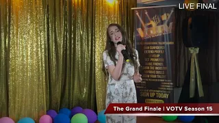 Season 11 VOTV Representative Gracie Jayne | Many Rivers To Cross | The Grand Finale |VOTV Season 15