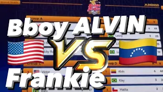 Bboy Alvin (Venezuela) vs Bboy Frankie WDSF PAN AMERICAN CHAMPIONSHIP l Round robin Chile 🇨🇱 2023