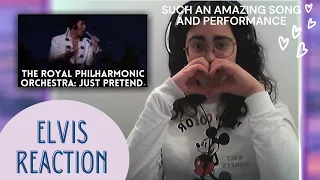 Elvis Presley with The Royal Philharmonic Orchestra: Just Pretend (HD) Reaction