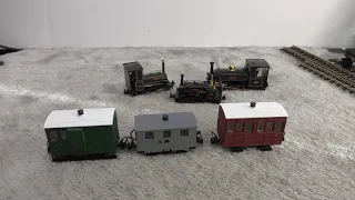 153. New 009 Quarry and Mainline Hunslets from Bachmann
