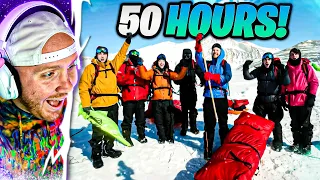 TIM REACTS TO MRBEAST SURVIVING 50 HOURS IN ANTARCTICA