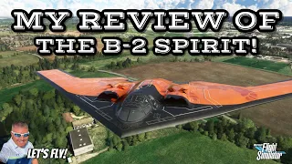 B-2 SPIRIT BY KWIKFLIGHT REVIEW | Microsoft Flight Simulator XBOX MSFS2020