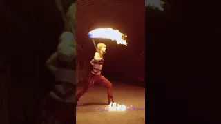 Fire rope dart Burn-off