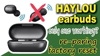 Haylou GT1 Bluetooth Earbuds Pairing Problem | Re-pairing | Factory Reset | GT1/GT2/Pro/Plus/T15