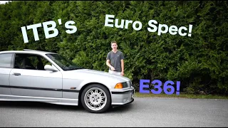 EURO SPEC BMW E36 M3 Overview + POV Drive!