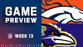 Denver Broncos vs. Baltimore Ravens | 2022 Week 13 Game Preview