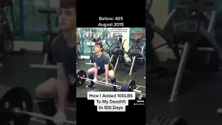 HOW I ADDED 100LBS TO MY DEADLIFT IN 100 DAYS