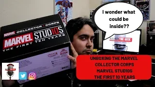 Marvel Collector Corps Unboxing Marvel Studios 10 Years