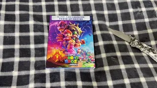 Unboxing The Super Mario Bros. Movie (2023) Power Up Edition for Blu-Ray/DVD/Digital Code 6/11/23