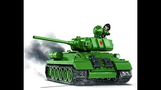 Cobi T34-85 Tank Review!