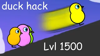 So I Hacked Duck Life.... (LEVEL 1500 DUCK)