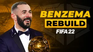 BENZEMA KARİYERİNE YENİDEN BAŞLASAYDI NE OLURDU? // FIFA 22 OYUNCU KARİYERİ REBUILD