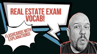 Real estate exam vocab review