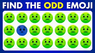 FIND THE ODD EMOJI OUT in this Odd Emoji Puzzle! | Odd One Out Puzzle | Find The Odd Emoji Quizzes