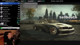 NFS Most Wanted Speedrun - Challenge Series 100% Former World Record 4:57:27