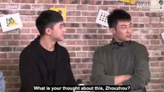 [Eng Sub] 160217 NetEase Interview with Addicted casts Part 2