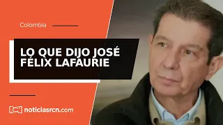 Estos fueron algunos de los temas que trató José Félix Lafaurie en entrevista con Noticias RCN