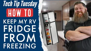 How to Stop my RV fridge from Freezing