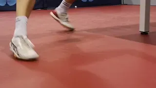 Table tennis footwork technic - João Geraldo ( PORTUGAL )