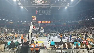 Partizan - Valencia: Poslednji minut regularnog dela utakmice