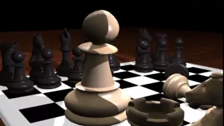 Battle Chess 3D animation Maya