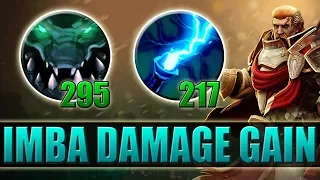 Insane Double Damage Gain [Atrophy Aura+Static Link] Dota 2 Ability Draft