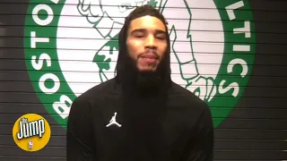 Jayson Tatum clears the air on if he grew two inches | The Jump