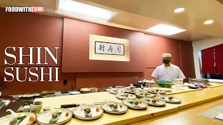 BEST Edomae-style Sushi Omakase in Los Angeles: Shin Sushi, One Michelin Star (Summer Menu 2021)