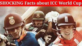 SHOCKING Facts about ICC CRICKET WORLD CUP | CWC23