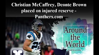 Christian McCaffrey, Deonte Brown placed on injured reserve - Panthers.com