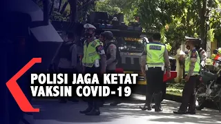 Polisi Kawal Ketat Vaksin Sinovac dari Bandara hingga ke Dinkes Kalbar