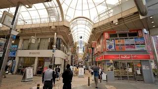 4K・ 【4K】Walking on Tokyo market streets from Musashi-koyama station to Togoshi-Ginza and Osaki