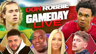 Norwich City vs Liverpool | Gameday LIVE | Ft Abbi Summers, Leon Mallet & Doyle