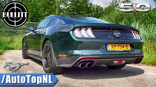 FORD MUSTANG BULLITT 5.0 V8 - LOUD! Exhaust SOUND Revs & ONBOARD by AutoTopNL