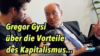 Gregor Gysi über die Vorteile des Kapitalismus...