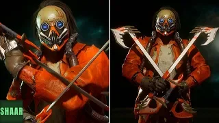 Mortal Kombat 11 - Psyko Killer Kabal Skin SHOWCASE All Intros and Victories