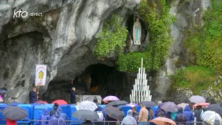 Chapelet du 23 avril 2023 à Lourdes
